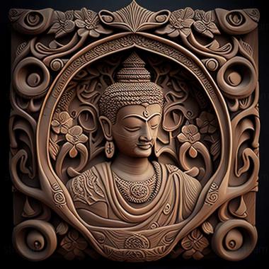 3D модель Bhikkhu (STL)